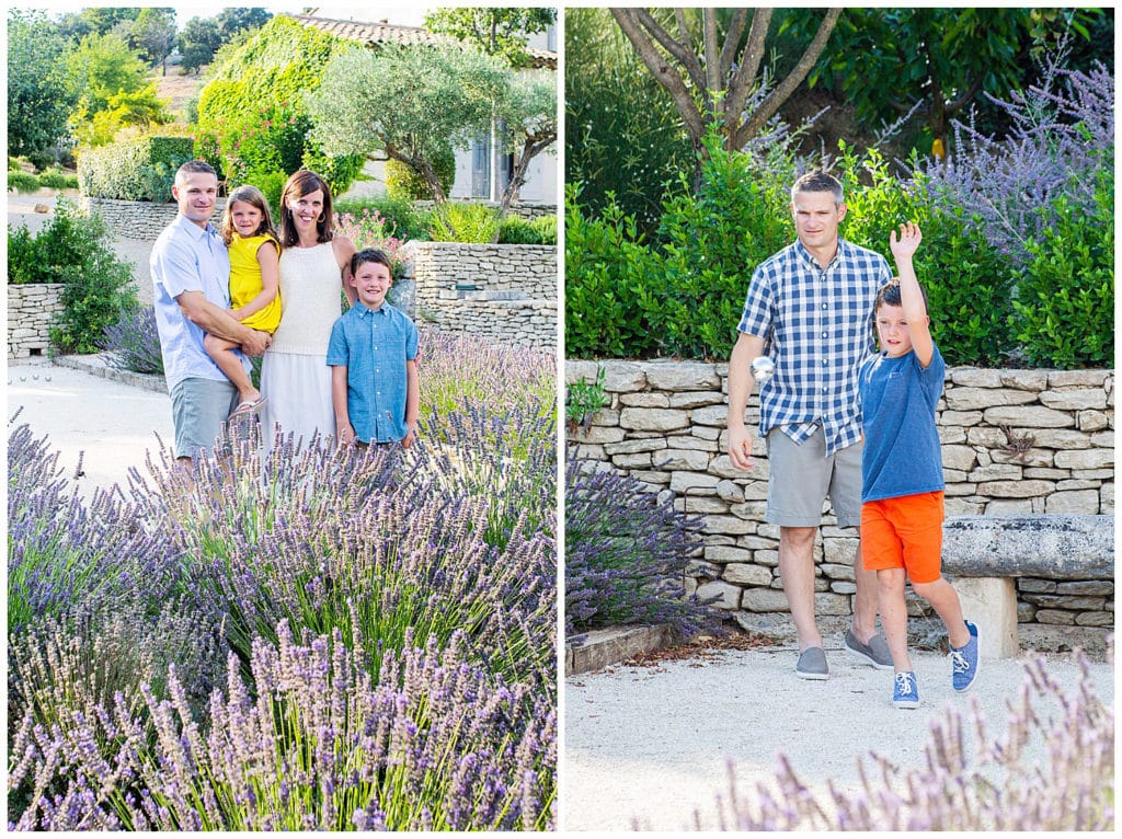 A Provence family photo session in Bonnieux and Lourmarin, Luberon