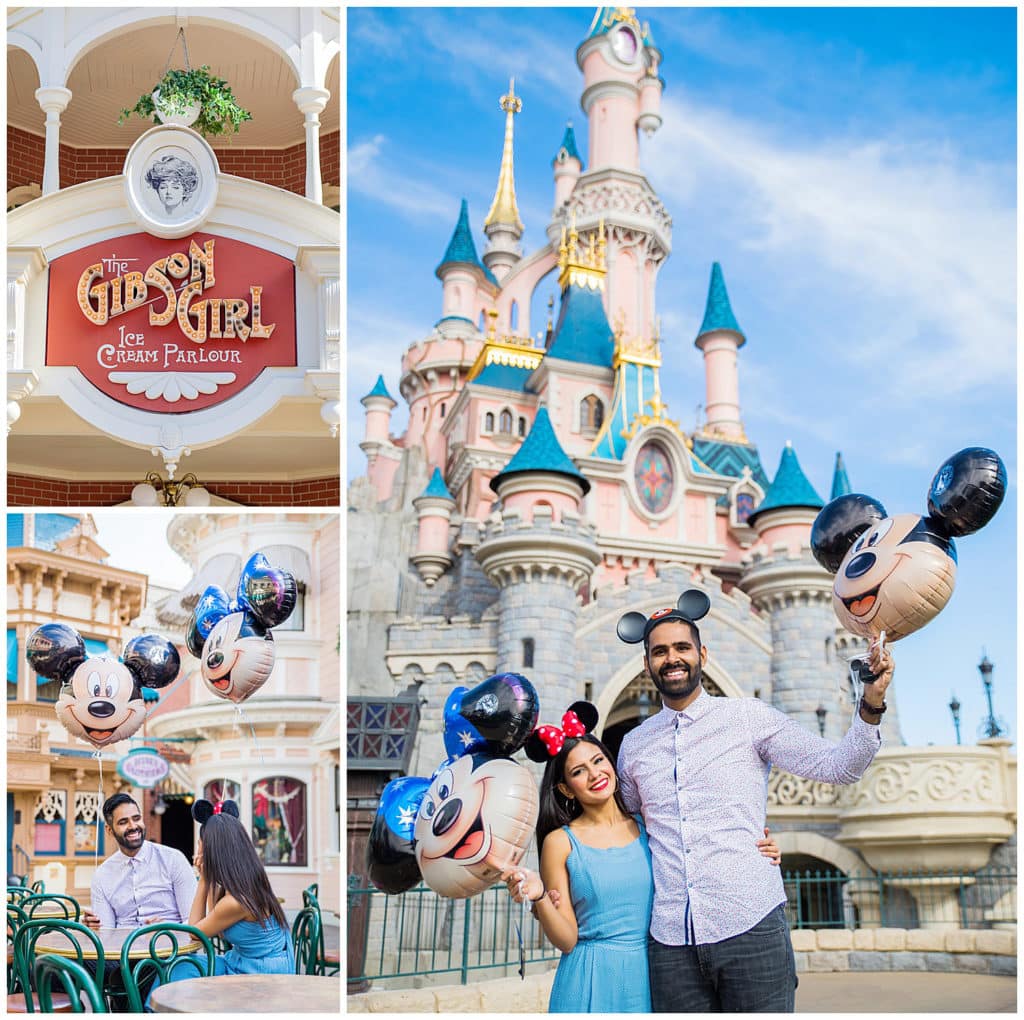 A surprise proposal at Disneyland Paris and engagement session in Paris