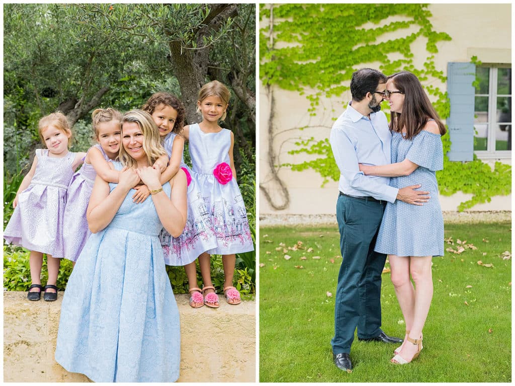 Family photo session in Provence