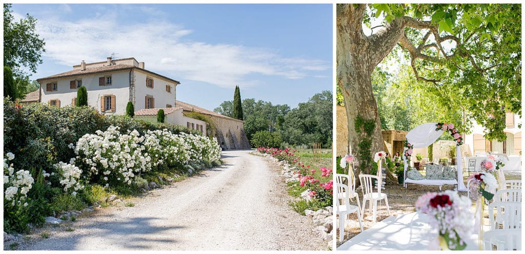 A Provence wedding at l’Espace de l’Hers in Chateauneuf-du-Pape