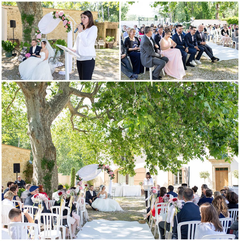 Mariage à Châteauneuf du Pape à l'Espace de l'Hers